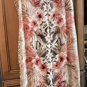 Floral Print Sleeveless Dress